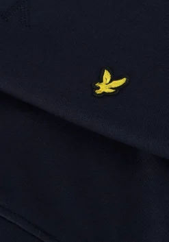 donkerblauwe lyle & scott sweater crew neck sweatshirt boys