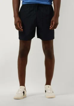 donkerblauwe lyle & scott zwembroeken plain swimshort