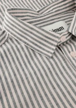 donkerblauwe minimum casual overhemd jack