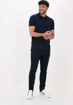 donkerblauwe minimum polo zane 2088