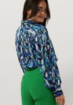 donkerblauwe minus blouses marja shirt