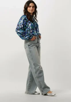 donkerblauwe minus blouses marja shirt