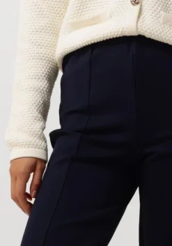 donkerblauwe minus wijde broek marcia wide leg pant