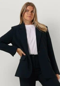 donkerblauwe modström blazer gale blazer