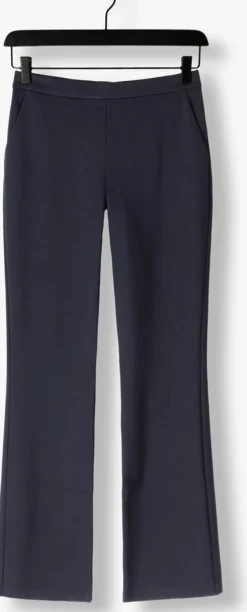 donkerblauwe modström flared broek tanny flare pants