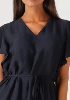 donkerblauwe modström mini jurk nixonmd dress