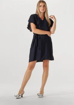 donkerblauwe modström mini jurk nixonmd dress