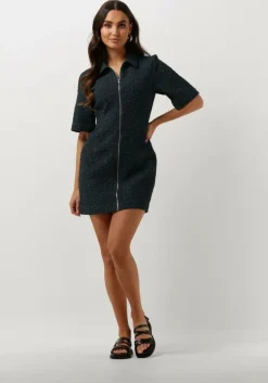 donkerblauwe modström mini jurk hollismd dress
