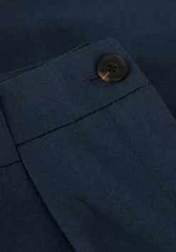 donkerblauwe modström pantalon galemd 2 wide pants