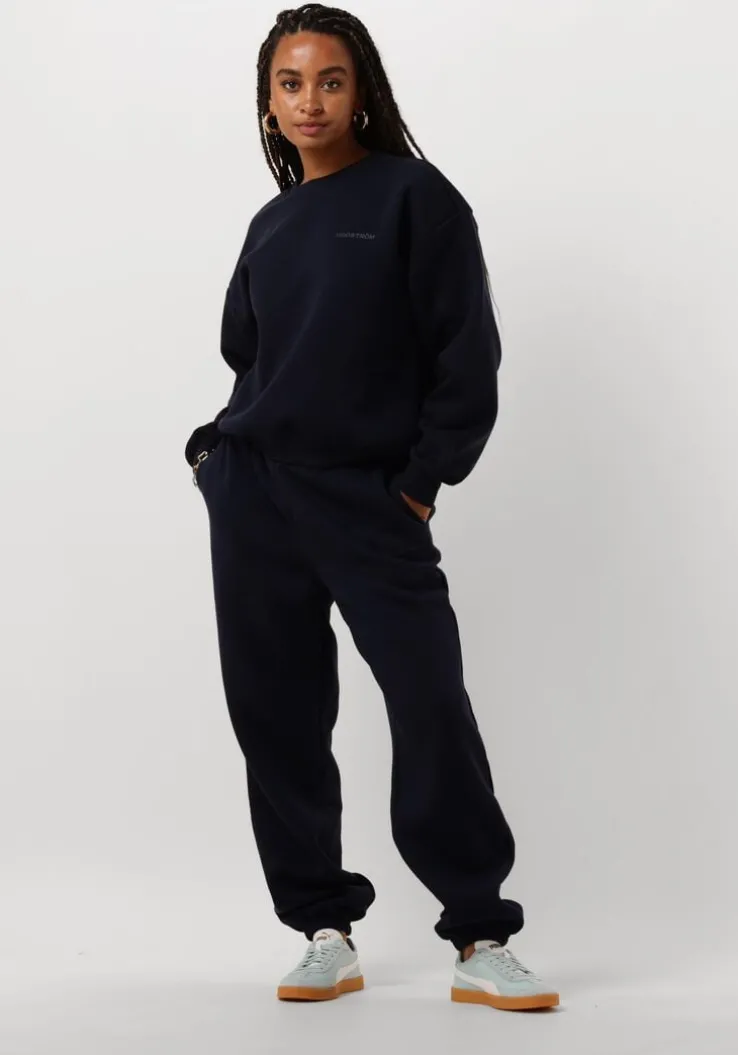 donkerblauwe modström sweater tiamd sweat