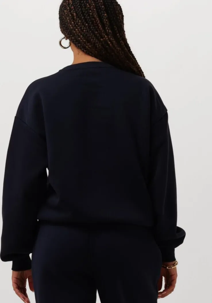 donkerblauwe modström sweater tiamd sweat