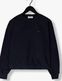 donkerblauwe modström sweater tiamd sweat