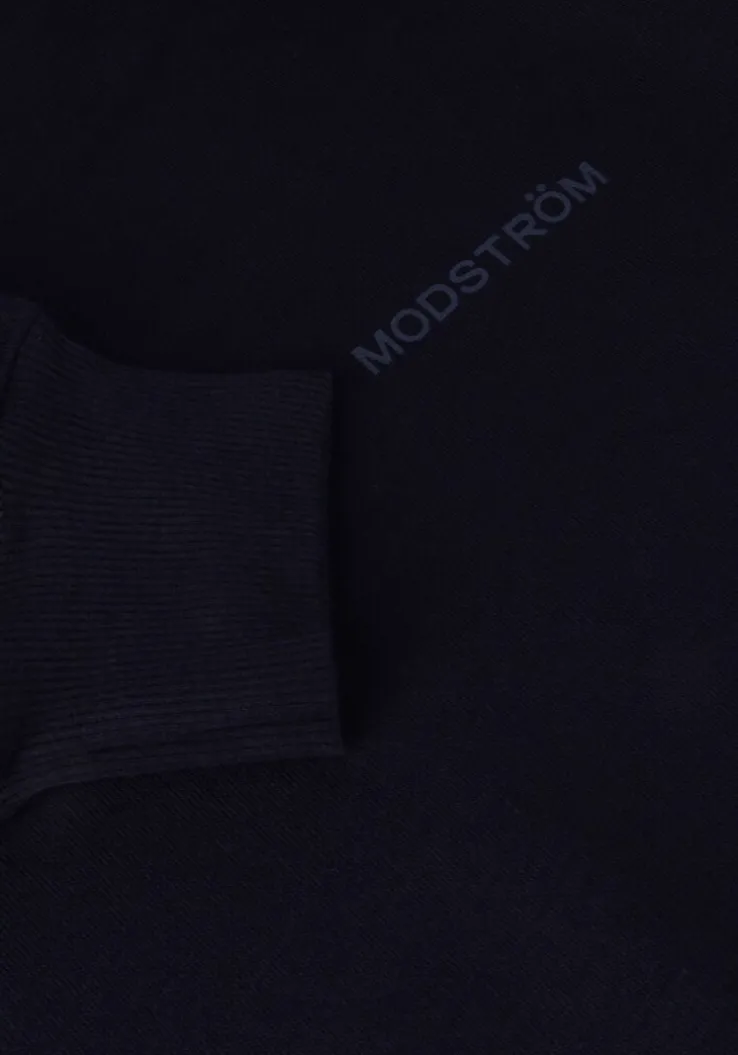 donkerblauwe modström sweater tiamd sweat
