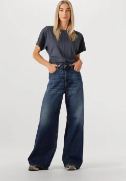 donkerblauwe modström t-shirt patayamd t-shirt