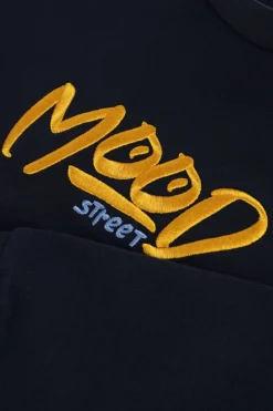 donkerblauwe moodstreet sweater sweater sev