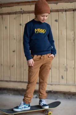 donkerblauwe moodstreet sweater sweater sev