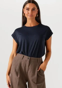 donkerblauwe msch copenhagen top mschbirdia lynette tee