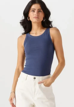 donkerblauwe msch copenhagen top mschgubbe rasmia sl top