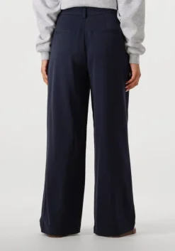 donkerblauwe msch copenhagen pantalon mschhenrika hw pants