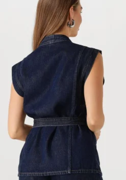 donkerblauwe msch copenhagen gilet mschjosephine rue vest