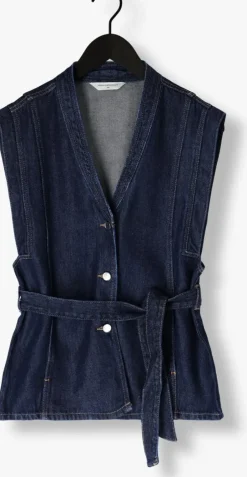donkerblauwe msch copenhagen gilet mschjosephine rue vest