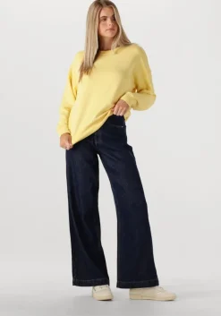 donkerblauwe msch copenhagen wide jeans mschjosephine rue hw pants