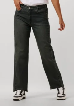 donkerblauwe my essential wardrobe straight leg jeans dangomw 139 high straight