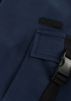 donkerblauwe nik & nik joggingbroek webbing sweatpants