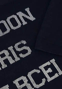donkerblauwe nik & nik t-shirt jetset t-shirt