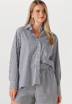 donkerblauwe notre-v blouses nv-frederique