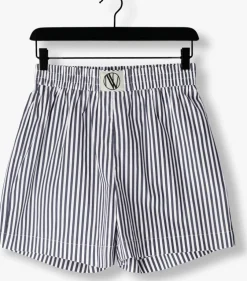 donkerblauwe notre-v korte broek nv-freja