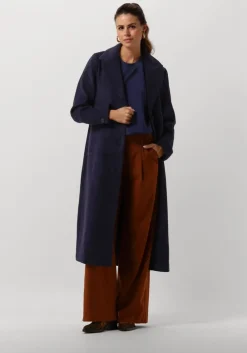 donkerblauwe notre-v mantel nv-eira