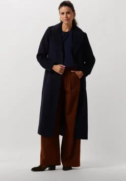 donkerblauwe notre-v mantel nv-eira