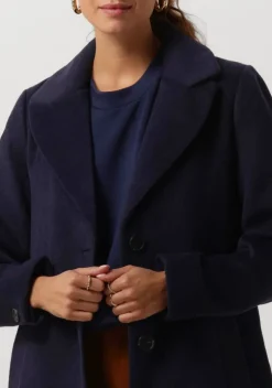 donkerblauwe notre-v mantel nv-eira