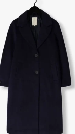 donkerblauwe notre-v mantel nv-eira