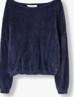 donkerblauwe nukus trui mathilde pullover soft