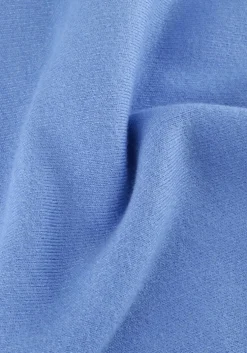 donkerblauwe object trui reynard 2/4 knit pullover