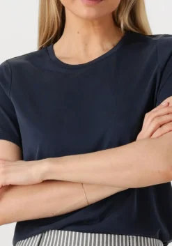 donkerblauwe object t-shirt objannie s/s t-shirt noos