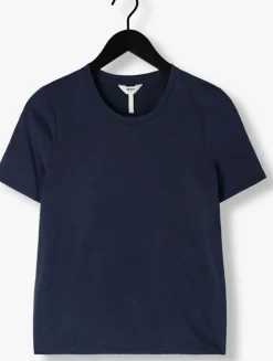 donkerblauwe object t-shirt objannie s/s t-shirt noos