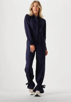 donkerblauwe omoda atelier jumpsuit x nina - nina