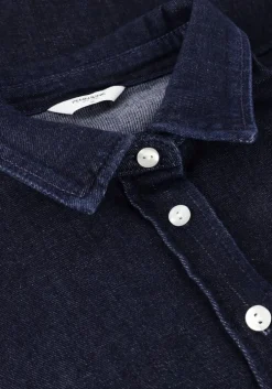 donkerblauwe penn & ink blouses blouse w25z801