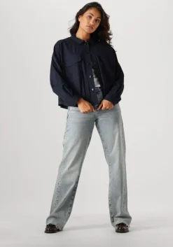 donkerblauwe penn & ink blouses w24n1557ltd