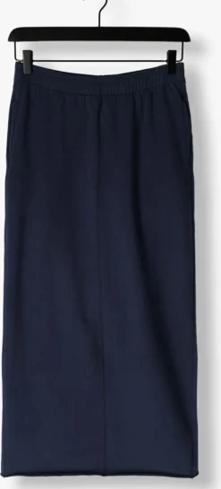 donkerblauwe penn & ink maxirok skirt w25f1716