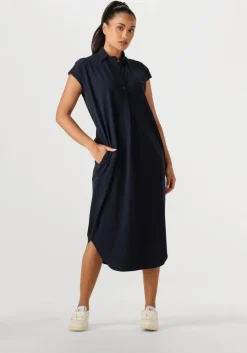 donkerblauwe penn & ink mini jurk dress