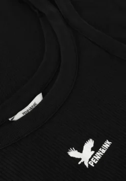 donkerblauwe penn & ink top singlet print