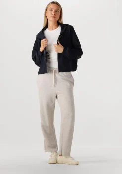 donkerblauwe penn & ink vest hoodie w25f1739