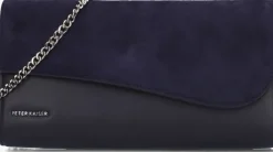 donkerblauwe peter kaiser clutch 69051