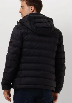 donkerblauwe peuterey gewatteerde jas boggs cj