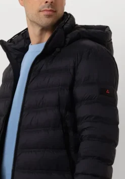 donkerblauwe peuterey gewatteerde jas boggs cj