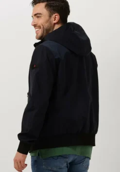 donkerblauwe peuterey jack hanko